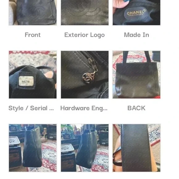 CHANEL Black Leather Shoulder Bag with Classic Design - Picture 4 of 17